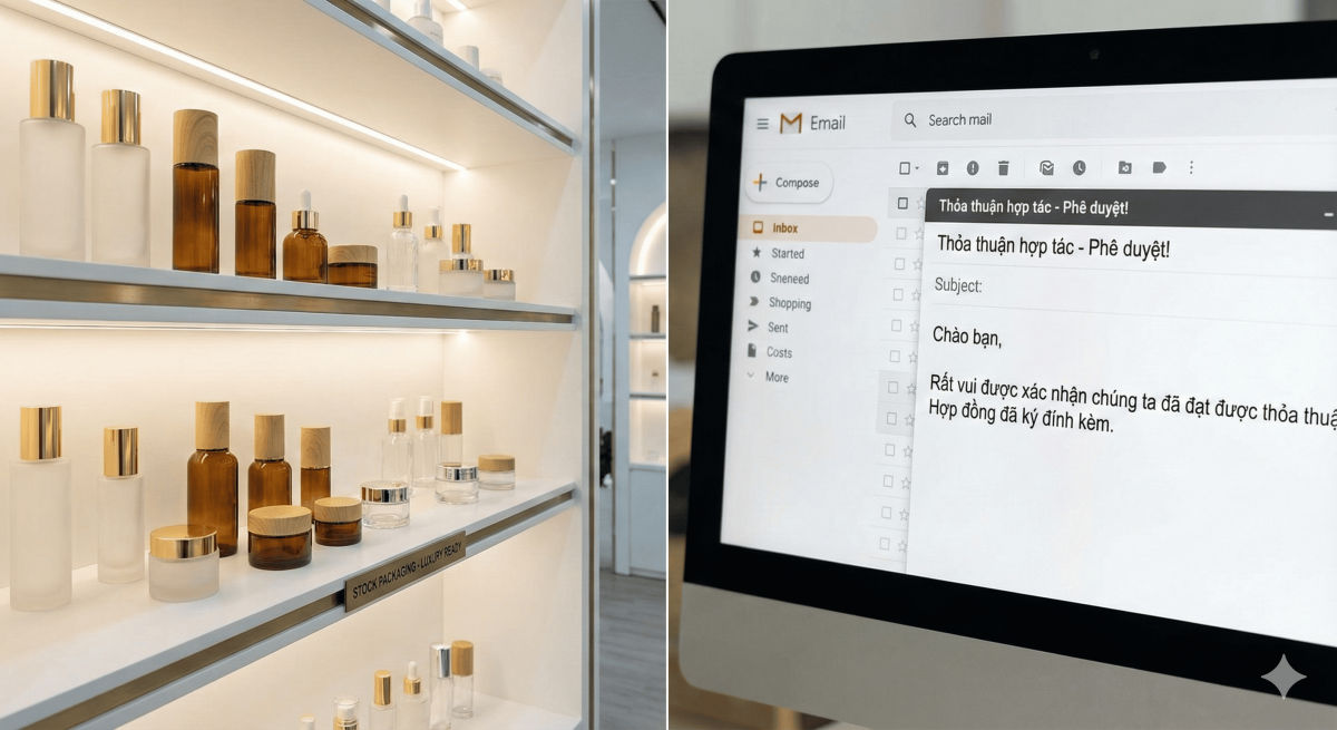 MOQ Là Gì? Chiến Thuật Đàm Phán Số Lượng Đặt Hàng Tối Thiểu Cho Start-up 4 Các mẫu chai lọ mỹ phẩm có sẵn số lượng ít cho người mới bắt đầu.